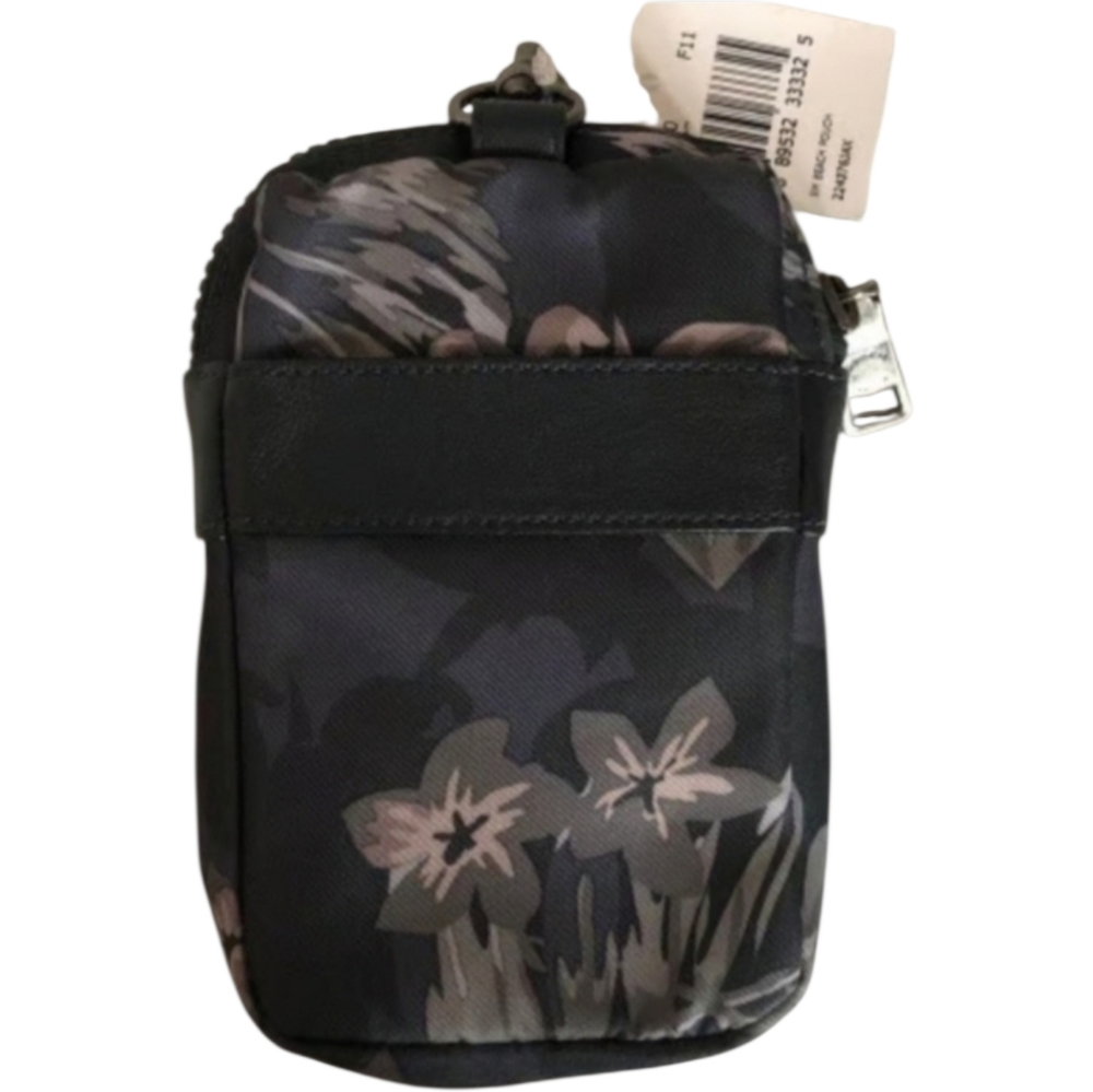 Coach NWOT Black and Gray Floral Belt Bag With Dustbag - Picture 2 of 3